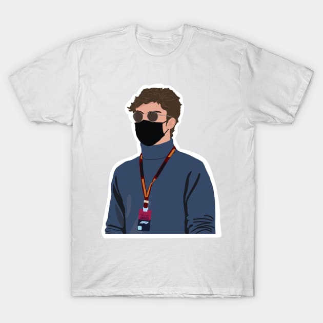 Pierre Gasly at the 2020 German Grand Prix at the Nurburgring T-Shirt by royaldutchness